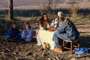 Escenes del Pessebre vivent Claver 2025