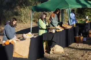 Escenes del Pessebre vivent Claver 2025