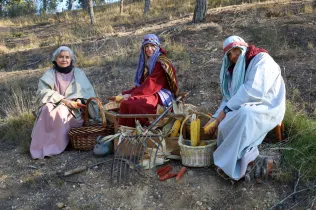 Escenes del Pessebre vivent Claver 2025