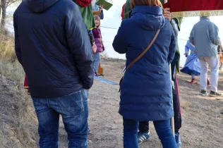 Escenes del Pessebre vivent Claver 2025