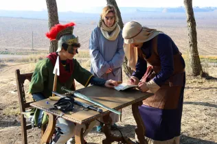 Escenes del Pessebre vivent Claver 2025