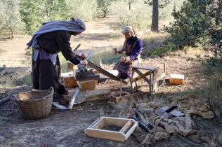 Escenes del Pessebre vivent Claver 2025