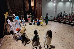 Representació de "Els Pastorets" de 2n de la PIN