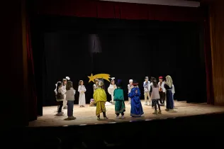 Representació de "Els Pastorets" de 2n de la PIN