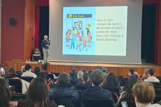 n la ponència inaugural del Cicle de Xerrades de Jesuïtes Lleida Col·legi Claver