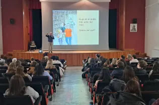 n la ponència inaugural del Cicle de Xerrades de Jesuïtes Lleida Col·legi Claver