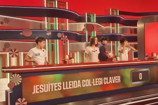 Participació de tres alumnes de 4t ESO-TQE a l'edició especial de Nadal del Programa saber y Ganar
