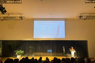 Acte de l'escola concertada de Lleida a La Llotja el 26 de Febrer de 2026