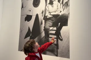 Infantil Sant Ignasi - jesuïtes Sarrià - art - miró