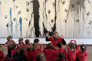 Infantil Sant Ignasi - jesuïtes Sarrià - art - miró