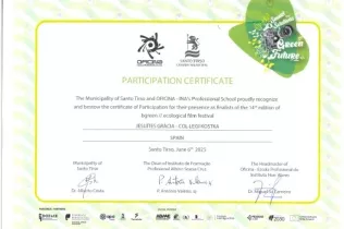 Certificat Bgreen 
