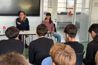 Xerrades professionals en el marc del programa OVE de 3r ESO-TQE