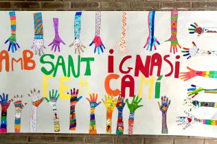 Activitat artística de 4t de la PIN en el marc dela Setmana Ignasiana