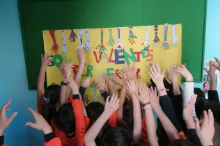 Activitat artística de 4t de la PIN en el marc dela Setmana Ignasiana