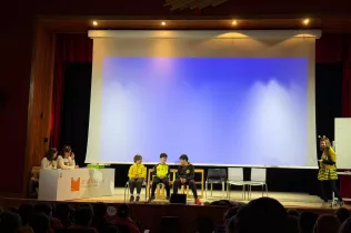 Spelling Bee Show 2026 al Col·legi Claver