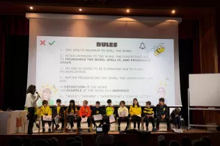 Spelling Bee Show 2026 al Col·legi Claver