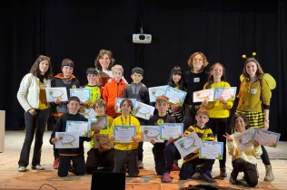 Spelling Bee Show 2026 al Col·legi Claver