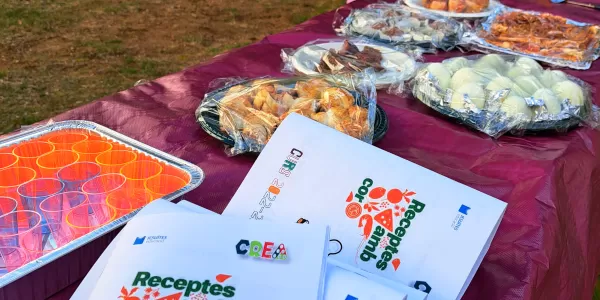 Mostra gastronòmica del projecte CREA