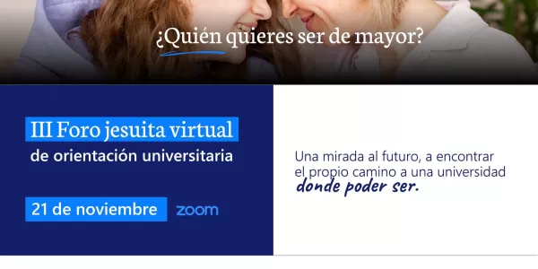 III Fòrum jesuïta virtual d'orientació universitària