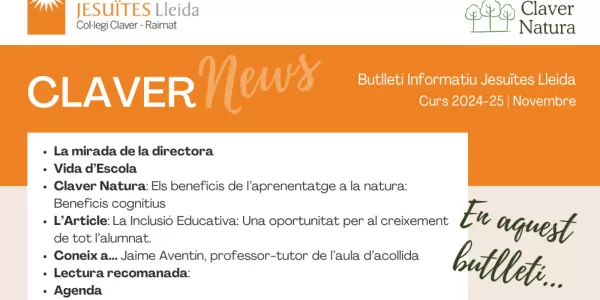 Portada del recull de newsletter del Claver