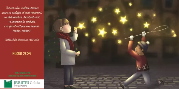 POSTAL DE NADAL KOSTKA 2024