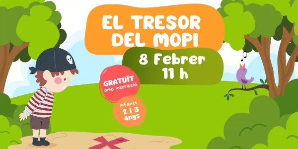 Cartell activitat El Tresor del MOPI 2025