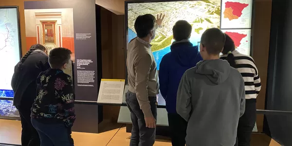 L’alumnat de la SIEI al Museu d’Història de Catalunya