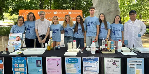 Participació de Jesuïtes Lleida a la Fira de la Ciència al Carrer 2025 als Camps Elisis de Lleida