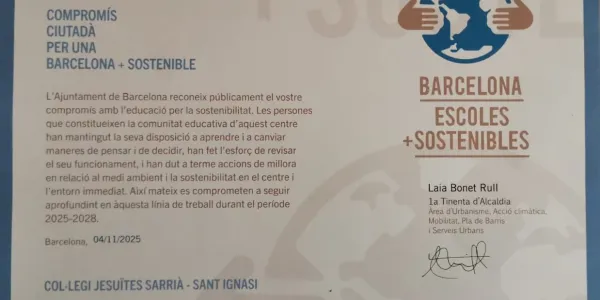 joves emergencia climatica ODS Sant Ignasi