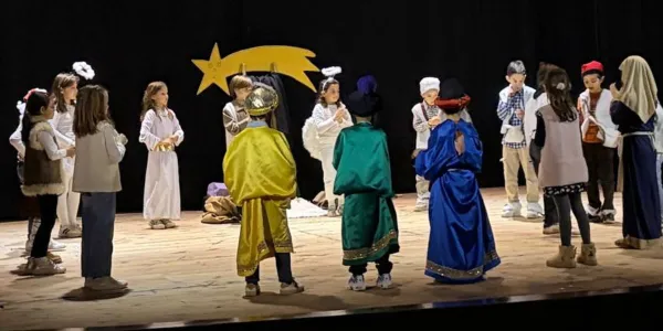 Representació de "Els Pastorets" de 2n de la PIN