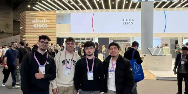 Alumnat d'ASIX de Jesuïtes al Bellvitge al Mobile World Congress 2026