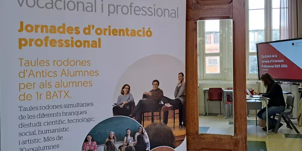 Jornada d'orientació professional 2 Batxillerat - sant ignasi - universitat