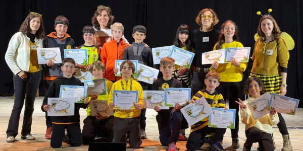 Spelling Bee Show 2026 al Col·legi Claver