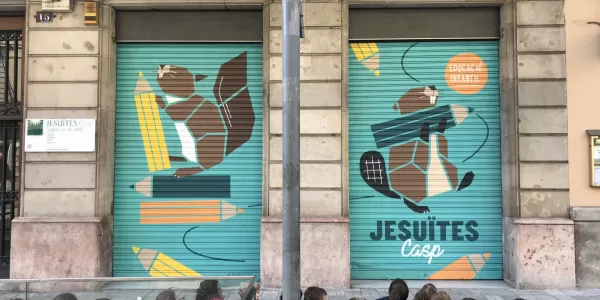 Inauguració de les noves persianes