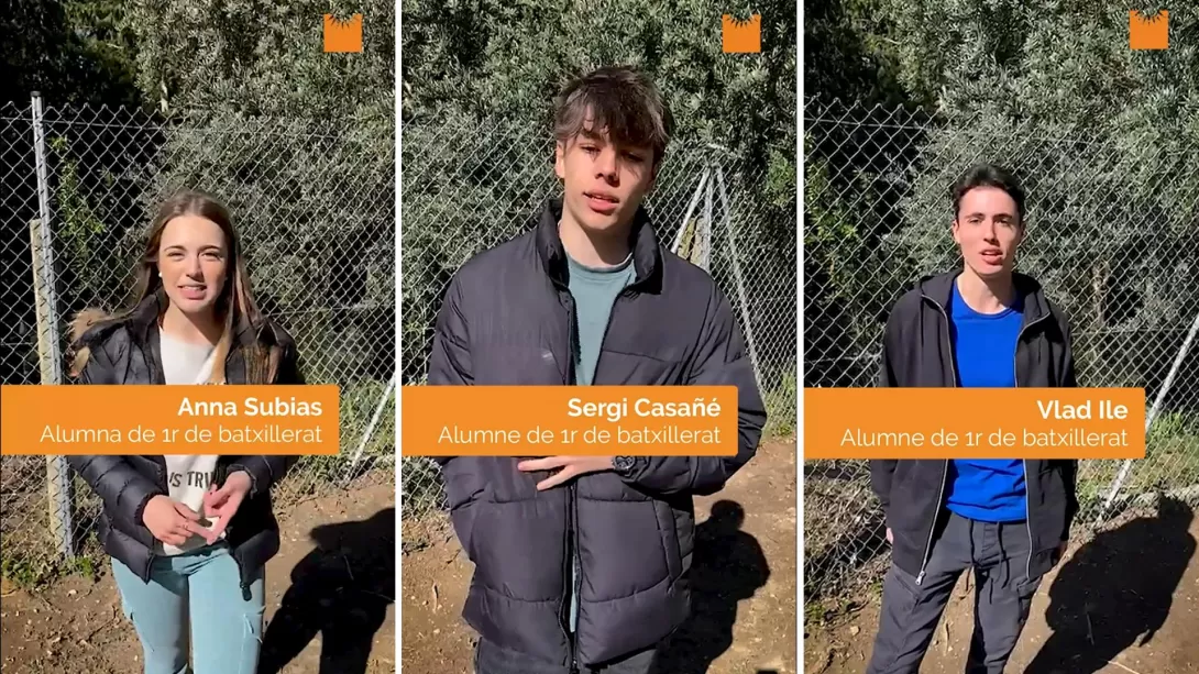 Alumnes de 1r de Batxillerat de Jesuïtes Lleida que han participat en l'Experiència Auschwitz 2024 del programa "Frontera Sud"